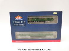 Bachmann 00 gauge Class 416 2 car EMU set 31-376,