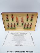 Two Britains hollow cast limited edition collector's model soldier sets, both Welsh Guards 5186,