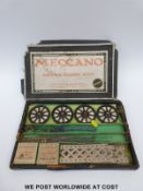A very large quantity of Meccano parts and components,
