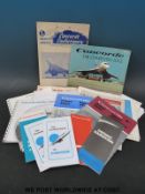 A quantity of ephemera relating to Concorde to include Concorde and the scheduled airlines 1973,