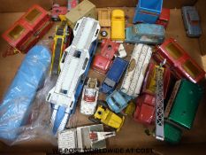 Over 10 Corgi diecast model vehicles including Chipperfields Circus etc.