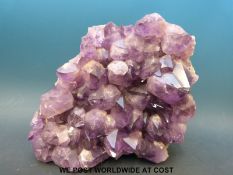 An amethyst quartz 