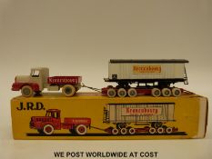 JRD diecast model Kronenbourg Lizard tractor unit and trailer, 123,