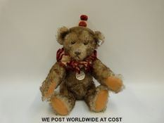 Steiff Original 'Teddy Clown 1926', 404214, with tipped mohair, button to ear,