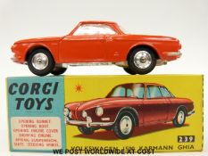 Corgi Toys diecast model, VW 1500, 239, in original box.