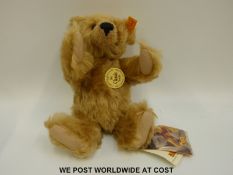 Steiff Original Classic Teddy Bear 'Mr Cinnamon' 1903, with golden brown mohair,