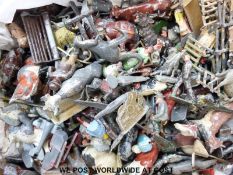 A large collection of Britains and other hollowcast lead farm animals,