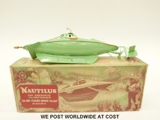 Sutcliffe Models tin plate clockwork Nautilus Submarine from Disney's 20,