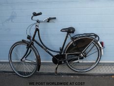 A 'Dutchie' Dutch style bicycle with Sturmey Archer three speed rear hub