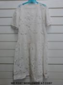 A quantity of Victorian and early 20thC clothing to include christening gowns, children's dresses,