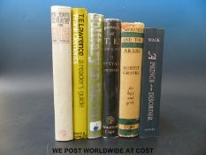 A collection of books about T.E.Lawrence, including John E.
