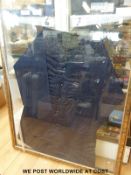 A Chinese silk robe in purpose-built double sided glazed frame (105 x 145cm)