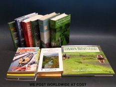 A sundry collection of books on canals including Priestley's Navigable Rivers of England and Wales