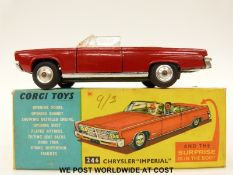 Corgi Toys diecast model Chrysler Imperial, 246, in original box.