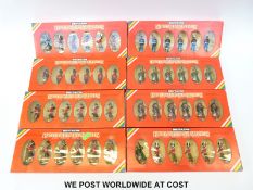 Eight Britains British Regiments hollow cast model soldier sets 6 Black Watch Highlanders 7235 x2,