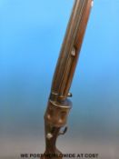 Becker semi-automatic revolving shotgun was invented in Germany in 1899 but not produced until the