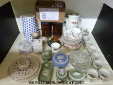 A quantity of ceramics to include Wedgwood Jasperware,
