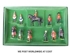 Three Britains hollow cast limited edition collector's model soldier sets,