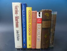 A collection of books relating to General Charles George Gordon (Chinese Gordon/Gordon of Khartoum)