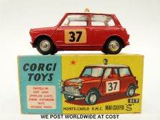 Corgi Toys diecast model Monte Carlo Mini Cooper, 317, in original box.