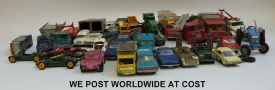 Over 40 Matchbox and Husky diecast model vehicles