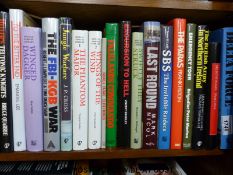 A collection of books to include works about the conflict in Northern Ireland,