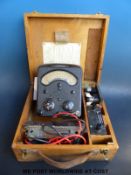 A boxed Avo meter by The Automatic Coil winder and Elect. Equip Co Ltd.