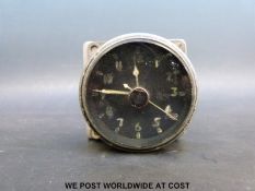 A one-day Spitfire or similar cockpit clock marked to dial 6A /1002