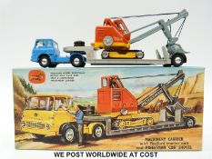 Corgi Major Toys diecast model Priestman Cub Shovel on Machinery Carrier Gift Set 27,