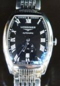 Longines Evidenza gentleman's automatic wristwatch with date aperture,
