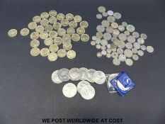A quantity of coins to include almost £100 of redeemable/collectable £2 and £5 coins,