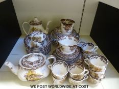 Royal Worcester Palissy dinner and tea set