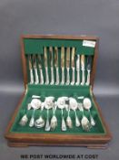 A Butler six-place canteen of cutlery