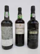 Three bottles of port comprising of Fonseca 1988,