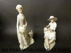 Two Lladro figures