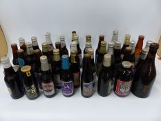 A quantity of commemorative beer mostly Charles & Diana and Prince of Wales Brew 1929
