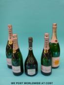 A quantity of alcohol display items