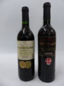 Two bottles of Cashillo De Calatrava Grand Reserva 1998 red wine (75cl, 12.