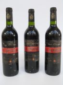 Three bottles of 2004 El Bombero Carinena, 75cl,