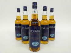Six bottles of Lochranza Founder's Reserve blended whisky, 70cl,