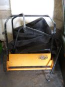 Grass collector or leaf sweeper