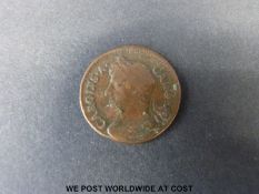 Charles II farthing 1674