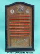 A Royal Sovereign Pencil Co Ltd shop fitting display with drawers to rear (height 39cm)