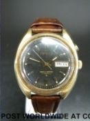 Seiko Bell-Matic gentleman's automatic wristwatch with alarm, day and date apertures,