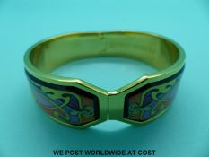 Frey Wille gold plated bangle in original box with paperwork