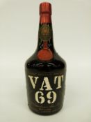 A bottle of VAT 69 Scotch whisky, 70cl,