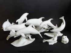 A collection of boxed Kaiser porcelain figures,