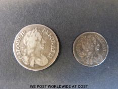 Charles II 1679 maundy fourpence,