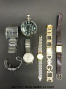 A quantity of watches to include Seiko,