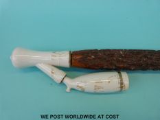 A very large late 19th / 20thC German or Bavarian carved wood,